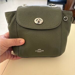 Coach Olive Green Mini Bag